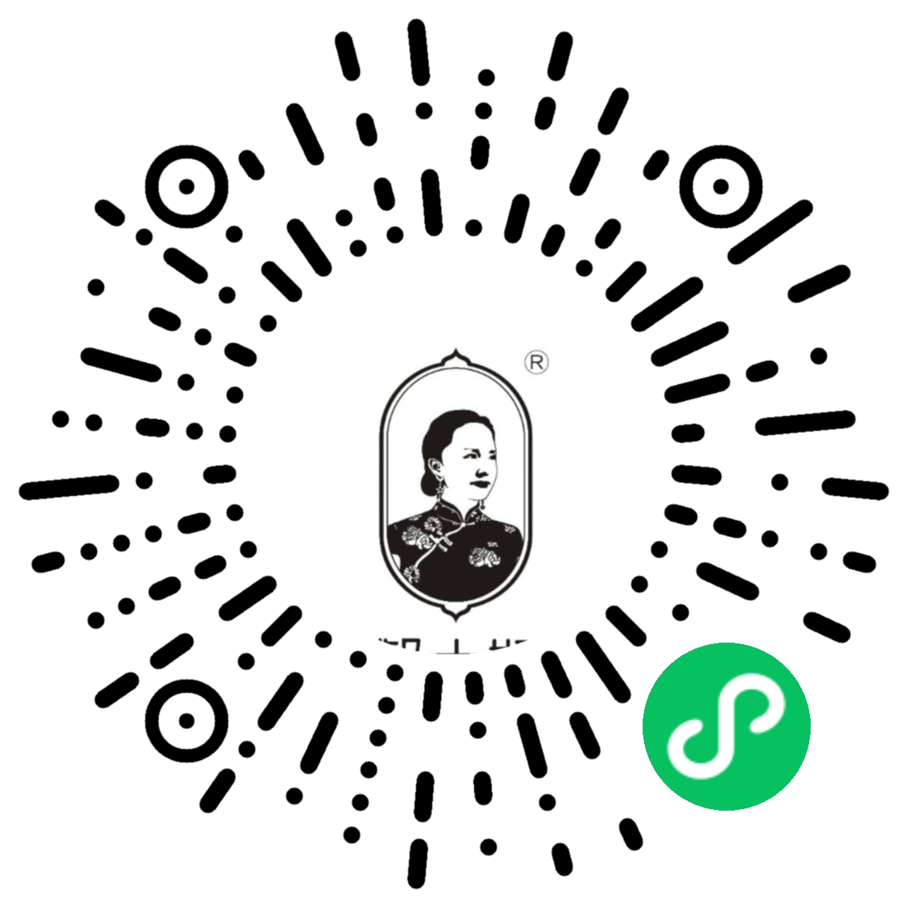 郑大娘藏茶小程序二维码 200x200px